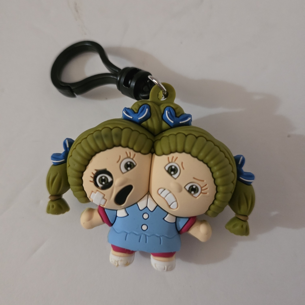 Garbage Pail Kids Series 2 Figural Bag Clip 3 Inch Double Heather